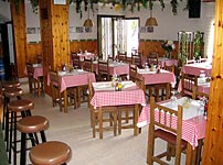 The restaurant at Camping Cala d'Oques